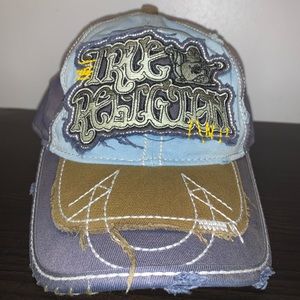 True religion baseball cap